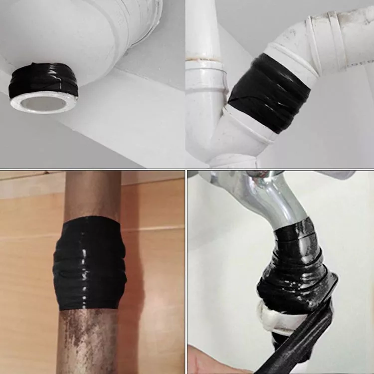 Be Prepared: Versatile Silicone Rescue Tape Solutions for Emergencies and Water Leaks, Available in Clear and Black (5)