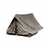 Compact 2-Person Canvas Tent - Collapsible and Perfect for Campsites - Featuring Two-Room Layout for Comfortable Camping Experience (2)
