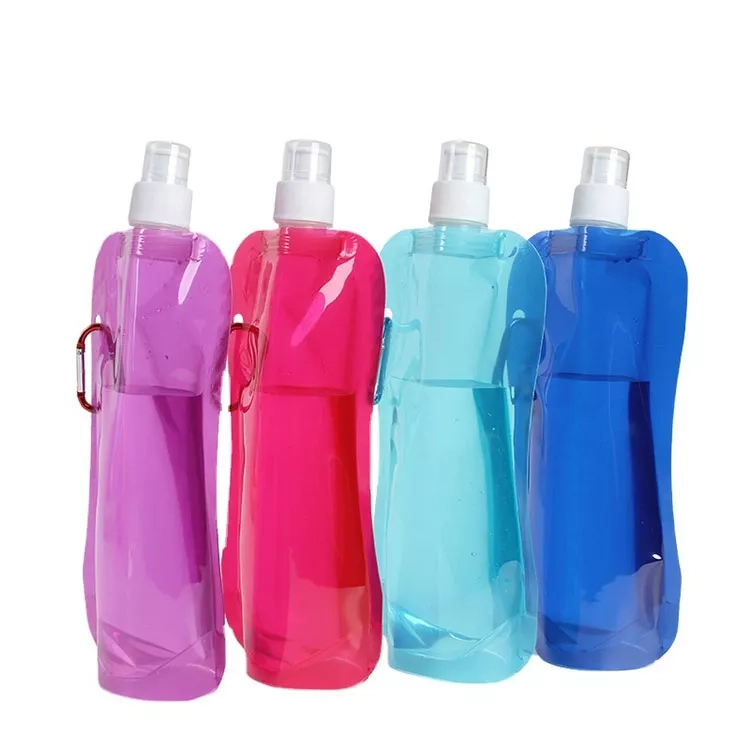 Compact Hydration Pack: Collapsible Water Bottle Pouch&Small Bag of Water (2)