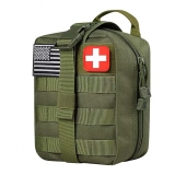 Complete Tactical Survival First Aid Kit - Military-Grade Medical Trauma Bag with Dressing Equipment (2)