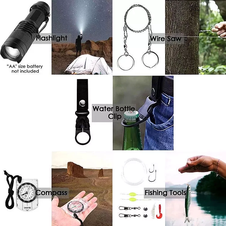 Comprehensive Camping Safety: All-In-One Essential First Aid and Medical Kit for Outdoor Adventures (4)