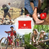 Comprehensive Vehicle First Aid and Trauma Kit: Compact Safety for Cars and Motorcycles - Bandages, Trauma Supplies and More (6)