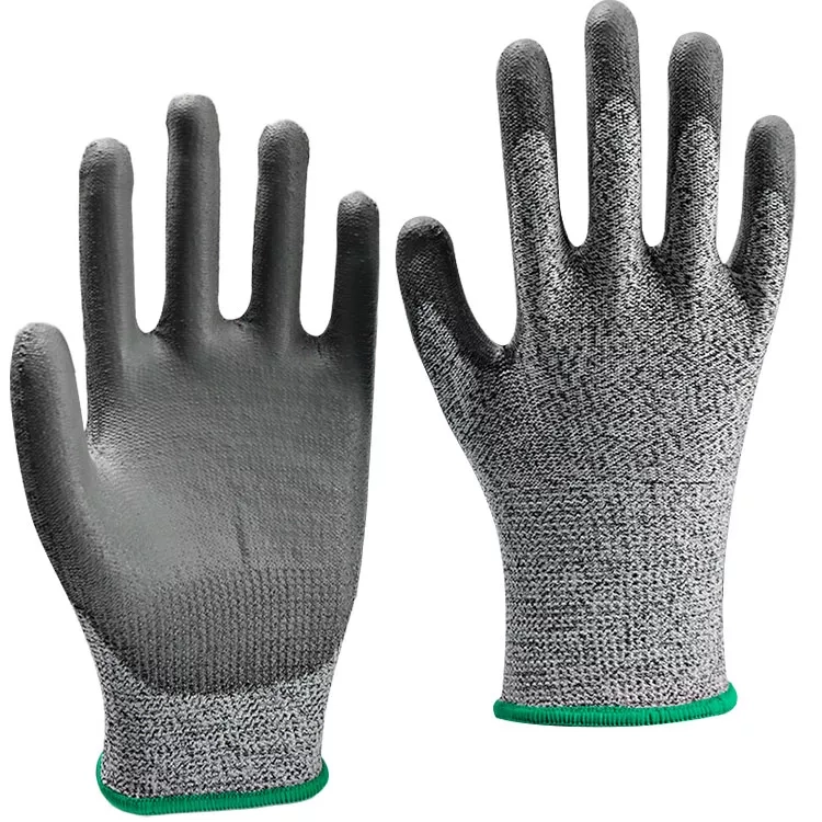Custom Cut-Resistant Mechanics Work Gloves with Rubber Coating - Extra Protection for Tough Jobs (2)