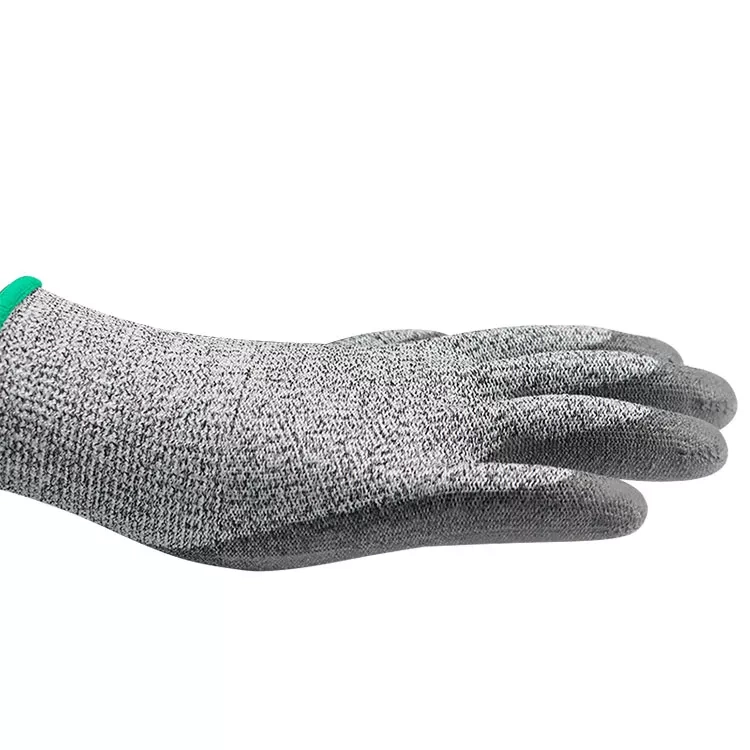 Custom Cut-Resistant Mechanics Work Gloves with Rubber Coating - Extra Protection for Tough Jobs (5)