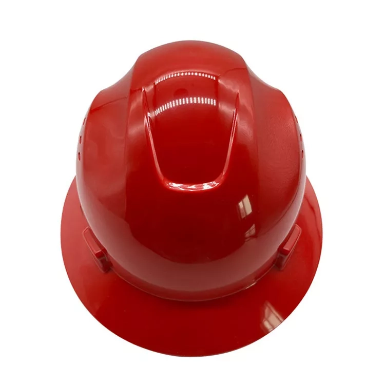 Custom-Designed, Wide Brim Fiberglass Safety Helmet - Industrial Grade Hard Hat for Laborers and Welders (5)
