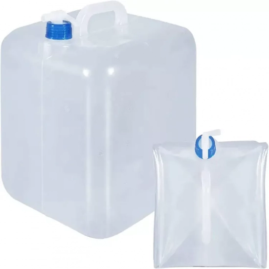 Emergency Preparedness Essential: Collapsible Water Jug Bags with Spigot - Portable & Reusable Emergency Water Storage Containers & Pouches