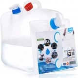 Emergency Preparedness Essential: Collapsible Water Jug Bags with Spigot - Portable & Reusable Emergency Water Storage Containers & Pouches (7)