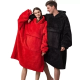 Festive Coziness Redefined: Christmas Hoodie Blanket - The Ultimate Wearable Comfort