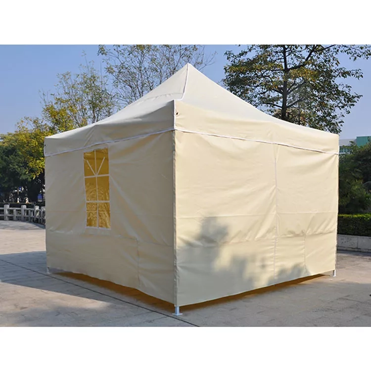 Heavy-Duty Outdoor White Canopy Gazebo-10x10 with Sides: Superior Protection Canopies and Tarps (2)