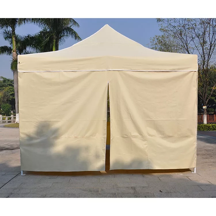 Heavy-Duty Outdoor White Canopy Gazebo-10x10 with Sides: Superior Protection Canopies and Tarps (3)