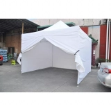 Heavy-Duty Outdoor White Canopy Gazebo-10x10 with Sides: Superior Protection Canopies and Tarps (4)