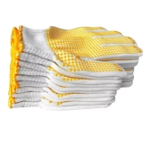 High-Dexterity Industrial Safety Work Gloves with Hi-Vis & PVC Enhancement-Bulk Buy Vinyl Options Available (6)