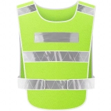 High-Visibility Customizable Reflective Safety Vests - Fluorescent Traffic Safety Jackets for Optimal Protection (5)
