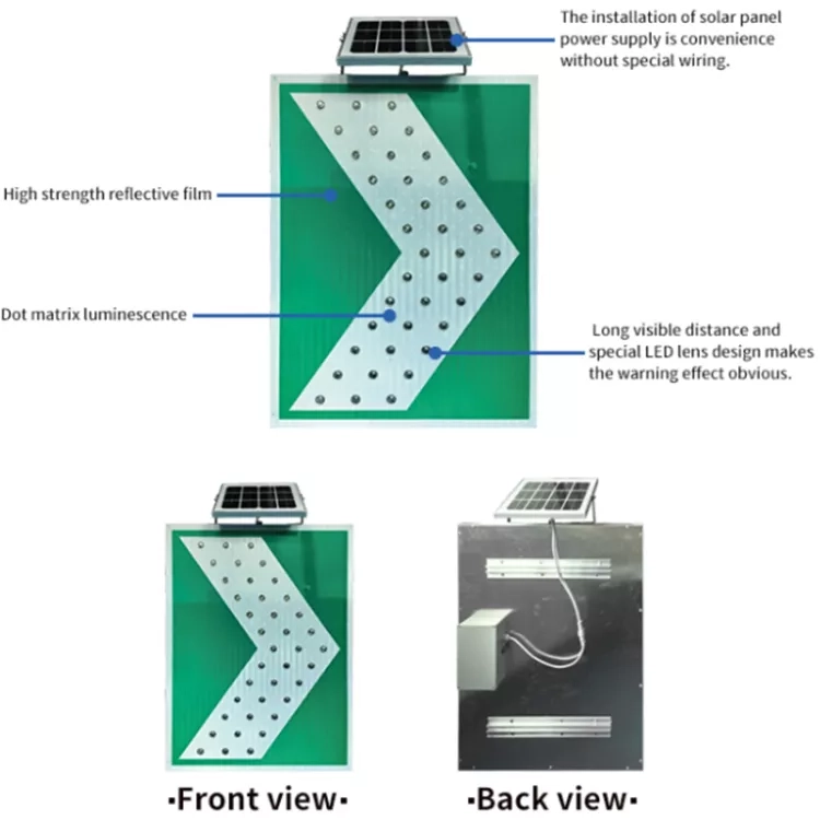Illuminating the Road Ahead: Solar-Powered LED Traffic Signs for Safety (7)