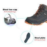 Men's Ultimate Comfort Steel Toe Cap Boots and Trainers - Highly Durable Safety Work Sneakers (4)