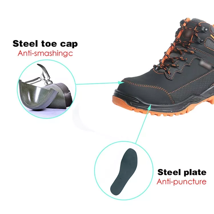 Men's Ultimate Comfort Steel Toe Cap Boots and Trainers - Highly Durable Safety Work Sneakers (4)