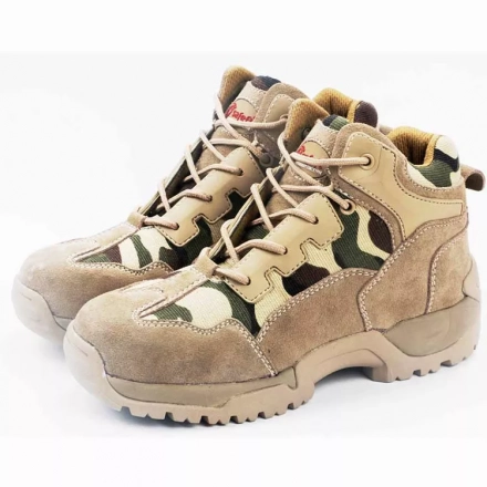 Men's Ultimate Met Guard, Waterproof Lace-Up Safety Trainers - Steel Toe & Non-Slip Work Boots with Composite Toe Cap