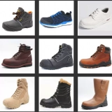 Men's Ultimate Met Guard, Waterproof Lace-Up Safety Trainers - Steel Toe & Non-Slip Work Boots with Composite Toe Cap (5)