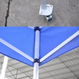 Portable 10x10 Pop-Up Gazebo Canopy - Retractable Pergola Sun Shelter for Outdoors (7)