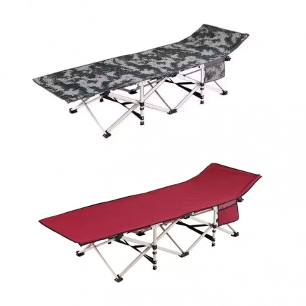 Portable Folding Outdoor Cot Bed: Compact, Pop-Up, Perfect for Camping Adventures