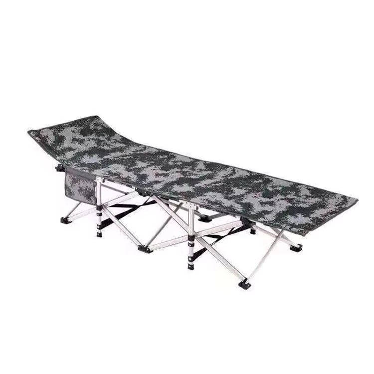 Portable Folding Outdoor Cot Bed: Compact, Pop-Up, Perfect for Camping Adventures (4)