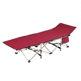 Portable Folding Outdoor Cot Bed: Compact, Pop-Up, Perfect for Camping Adventures (5)