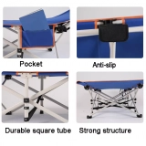 Portable Folding Outdoor Cot Bed: Compact, Pop-Up, Perfect for Camping Adventures (7)