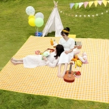 Premium Large Waterproof Picnic Blanket: Best Camping Mattress & Sleeping Mat Combo (6)