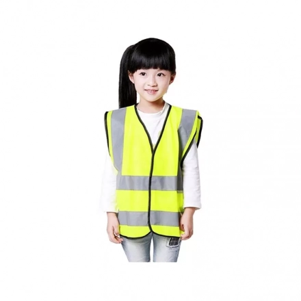 Premium PPE Safety Vests - High-Visibility Fluorescent Yellow Reflective Vest - Perfect for Women, Small Sizes Available