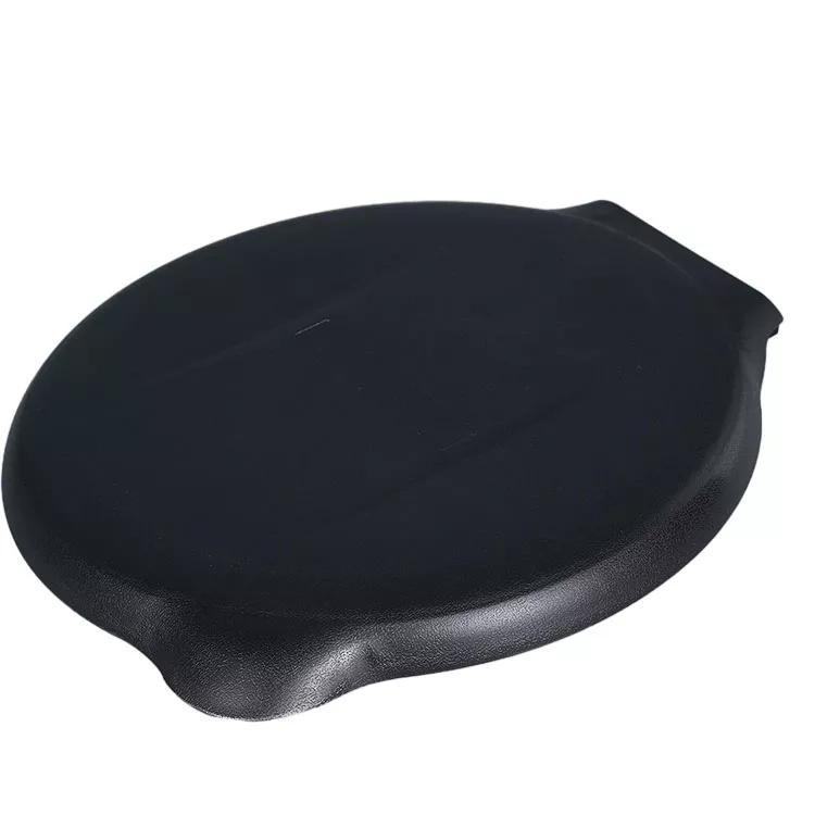 Premium Round Toilet Seat: Elevated Riser, Replacement Cover, and Chic Black Option Included (2)