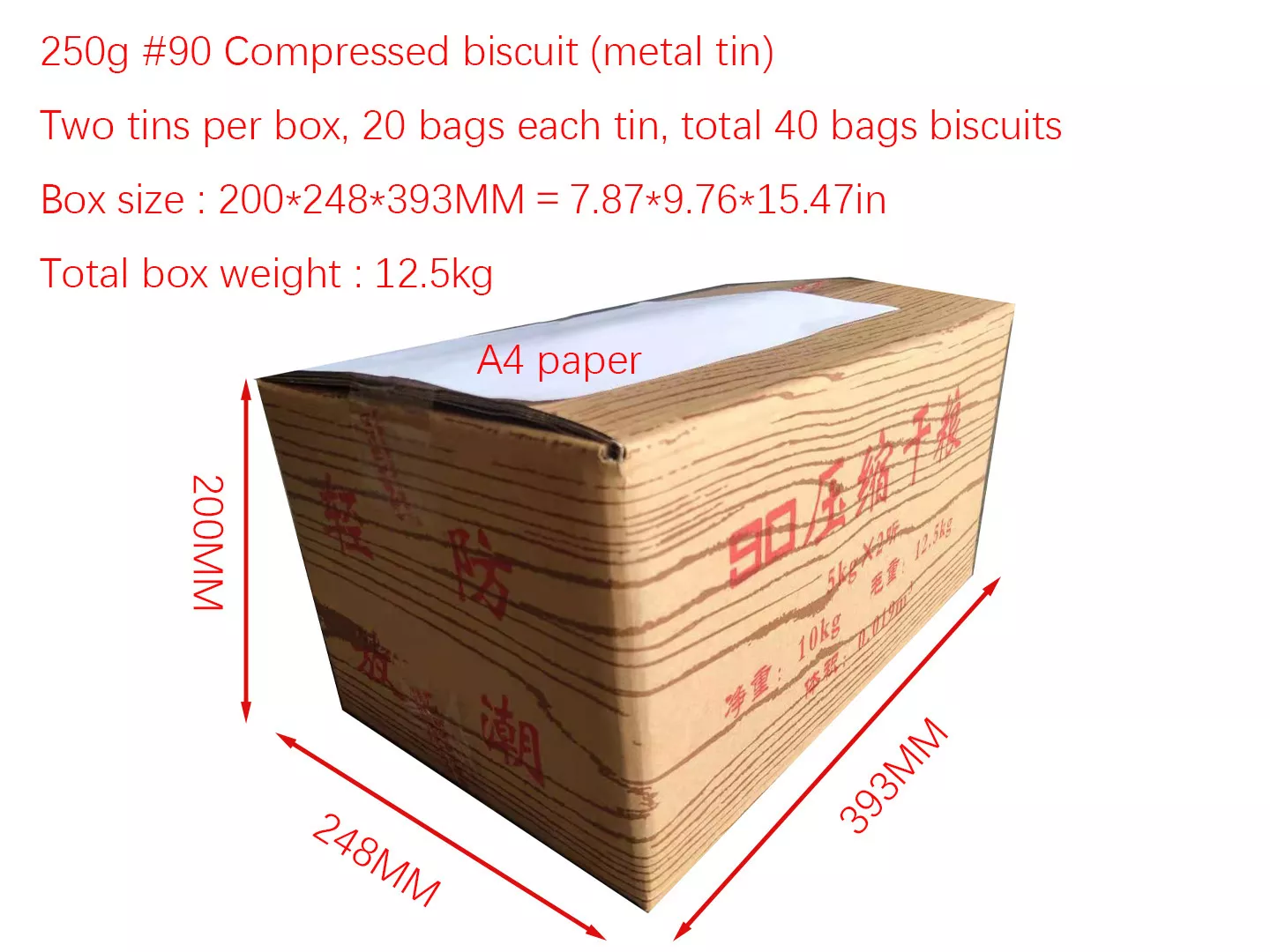 25-Year Shelf Life Emergency Food Supply: Long-Term Prepper's Compressed Biscuits