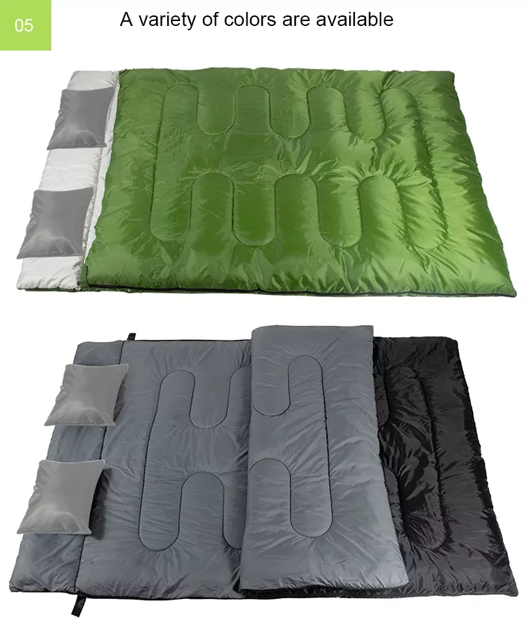 double sleeping bag, 2 person sleeping bag, best sleeping bags for camping, two person sleeping bag