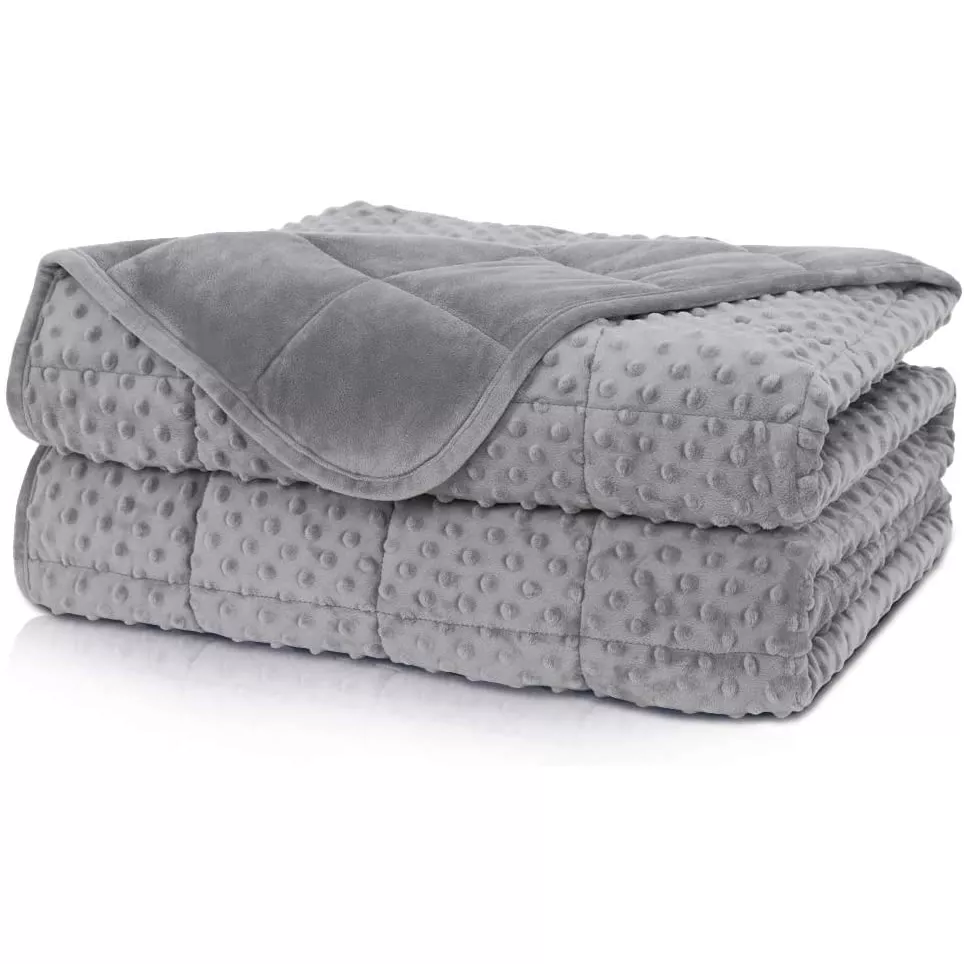 weighted blanket, heated throw blanket, camping blanket, cozy blanket