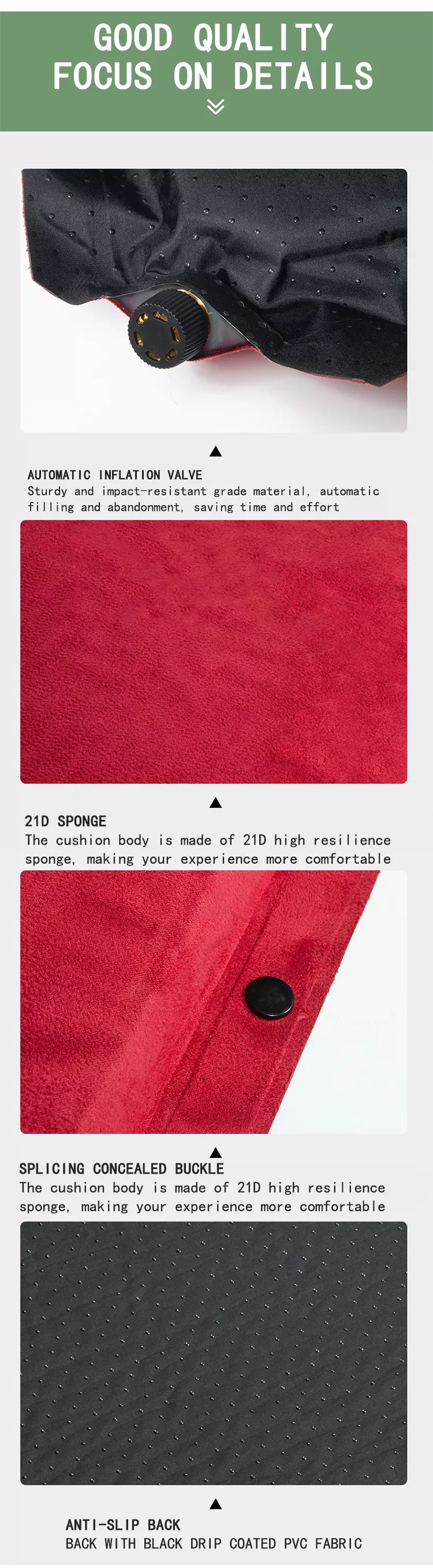 air mattress camping cot, best camping cot mattress, outdoor inflatable cushion, inflatable waterproof cushion