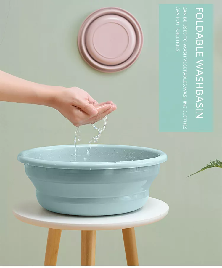 Folding WashBasin, folding washbasin, Lightweight Portable, collapsible wash basin, large collapsible wash basin