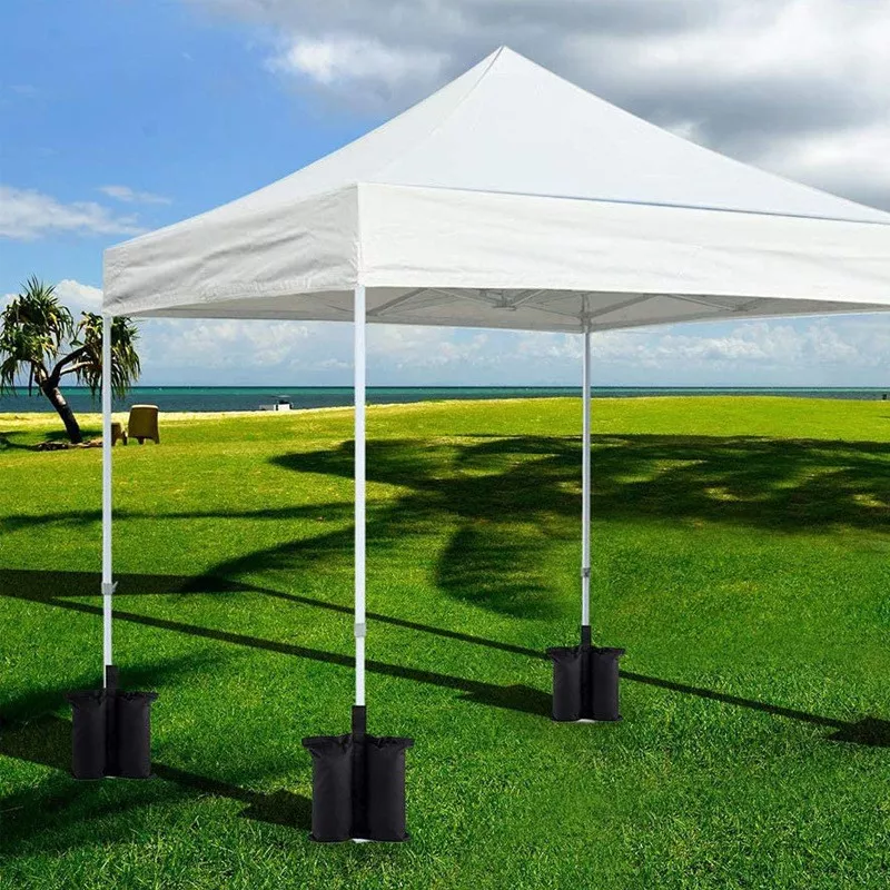 canopy tent weights, canopy leg weights, gazebo weight bags, weighted sandbags for gazebo, canopy sandbag weights, sandbags for canopy legs
