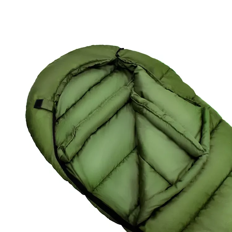 Seasoned Comfort: Best Winter Down Sleeping Bag with Military-Grade Durability (2)