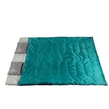 Shared Comfort Outdoors: Best Double Sleeping Bag for Camping - Two-Person Capacity