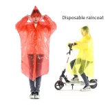 Stay Dry on the Go: Clear, Disposable Raincoats and Ponchos for One-Time Use (5)