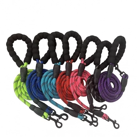 Superior Gun Dog Slip Leads: Thick Slip Solid Rope & Braided Leads - The Best Slipknot Pet Slip Lead Dog Leash for All Breeds