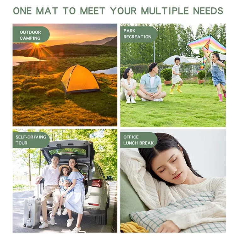 Supreme Comfort Outdoor Inflatable Camping Cot Mattress - Waterproof Air Cushion for Camping Adventures (6)