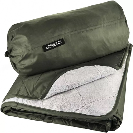 Ultimate Outdoor Comfort: Waterproof USB Heated Down Camping Blanket