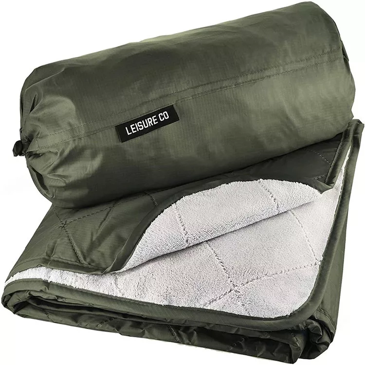 Ultimate Outdoor Comfort: Waterproof USB Heated Down Camping Blanket
