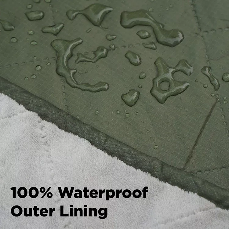 Ultimate Outdoor Comfort: Waterproof USB Heated Down Camping Blanket (2)