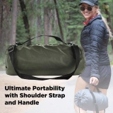 Ultimate Outdoor Comfort: Waterproof USB Heated Down Camping Blanket (3)