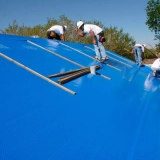 Ultimate Protection with Poly Tarps: 20 Mil Heavy Duty Tarp & 12x20 Super Heavy Duty 16 Mil Brown Poly - Includes Blue Polyethylene Tarps for All Your Covering Needs (2)