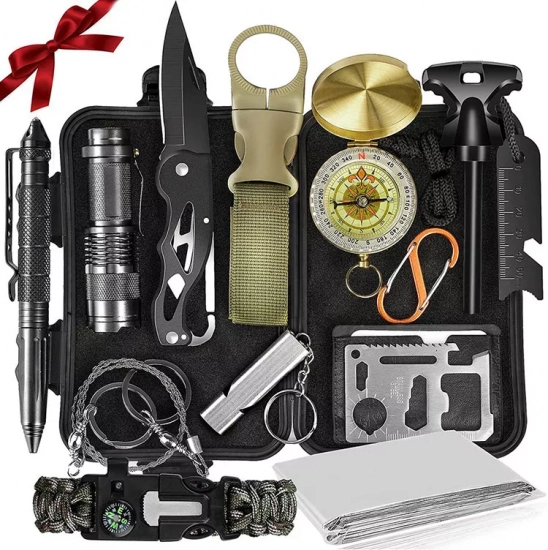 Ultimate Wilderness Survival: Premium Outdoor and Camping First Aid Kit - Essential for Camping Trips and Outdoor Adventures