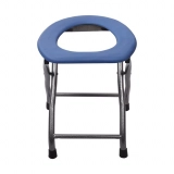 Ultra-Convenient Foldable Camping Toilet: Portable Commode Chair for Outdoor Expeditions (3)