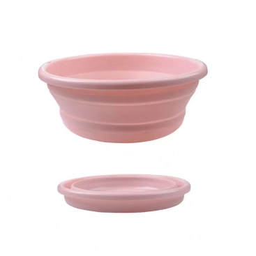 Ultra-Lightweight, Large Capacity Collapsible Folding Washbasin - Portable and Convenient for Outdoor Adventures