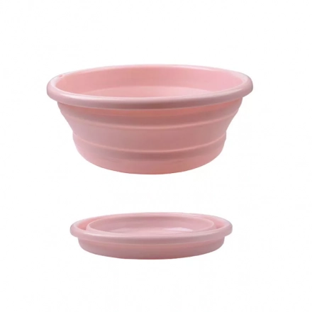 Ultra-Lightweight, Large Capacity Collapsible Folding Washbasin - Portable and Convenient for Outdoor Adventures